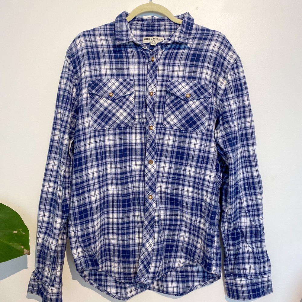 Flannel (blue/black)